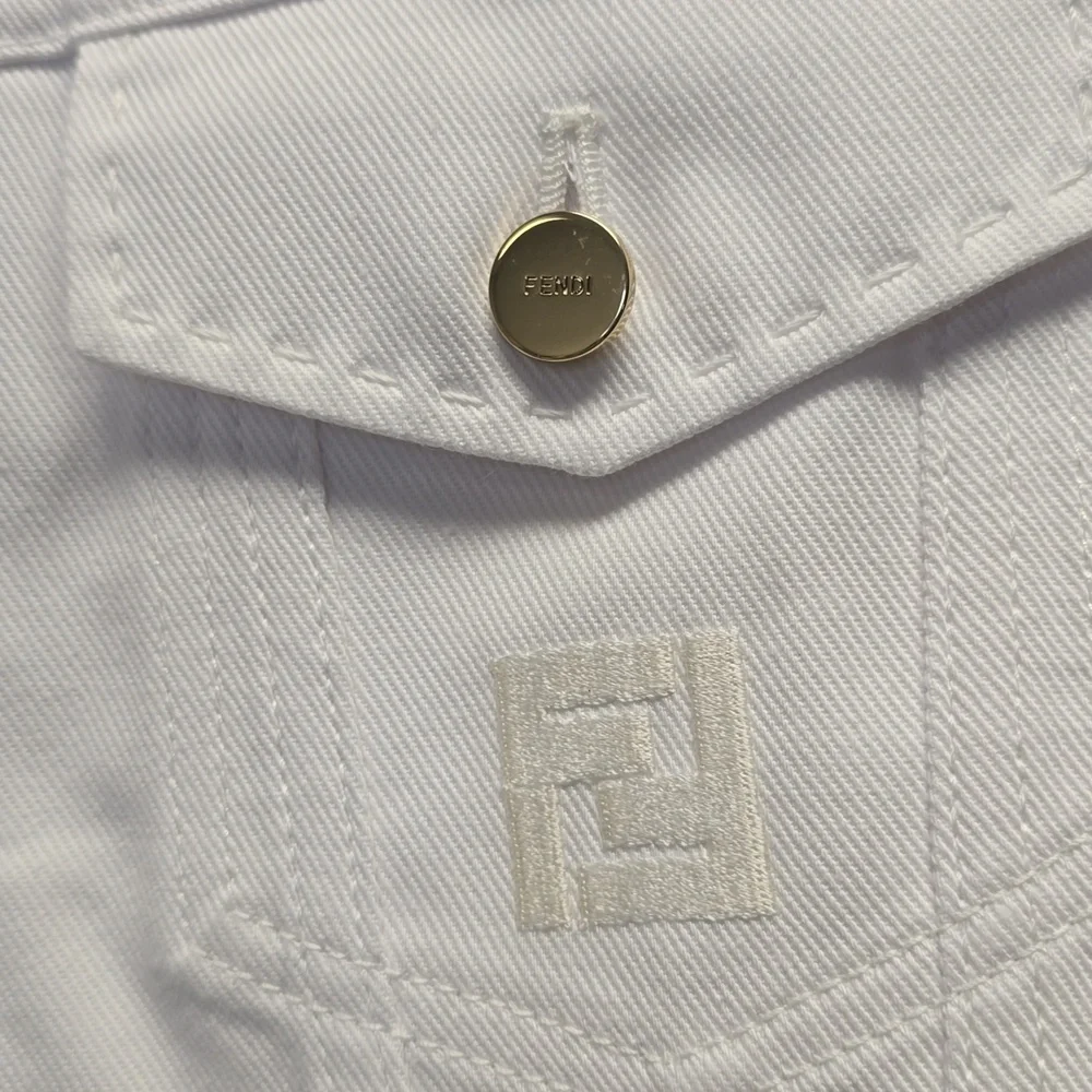 Fendi Denim Vest - Picture 3 of 6